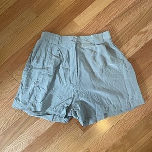 100% Silk Vintage Selene Paris High Waisted Shorts